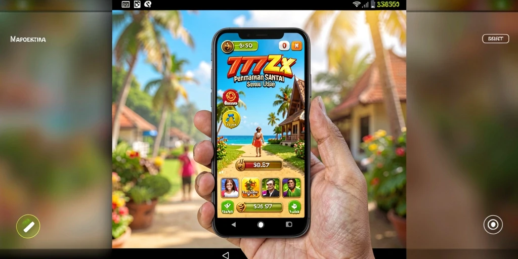Screenshot gameplay 777ZX menampilkan keseruan bermain santai.