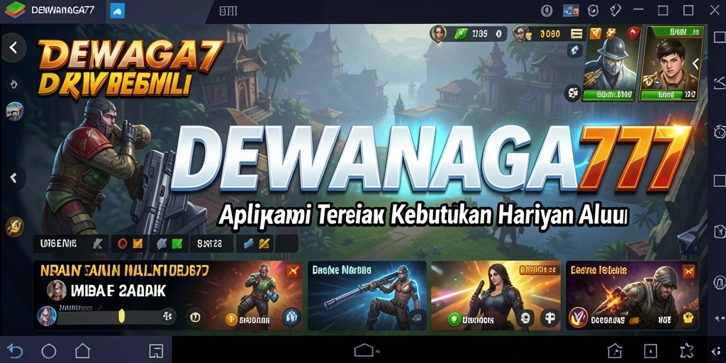 Tampilan GUI DEWANAGA77 yang intuitif dan mudah digunakan.