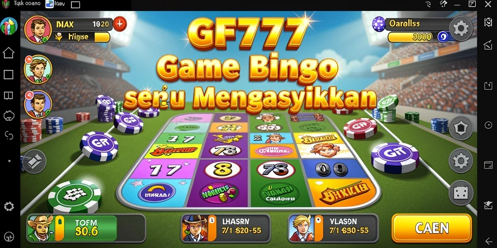 Gameplay Bingo yang seru dan interaktif di GF777.