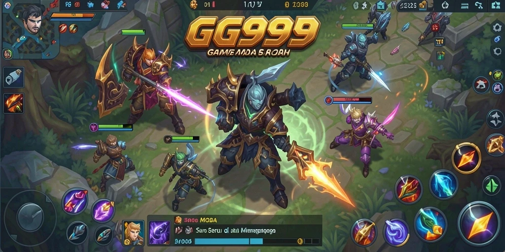 Tangkapan layar menarik dari gameplay GG999 yang mendebarkan.