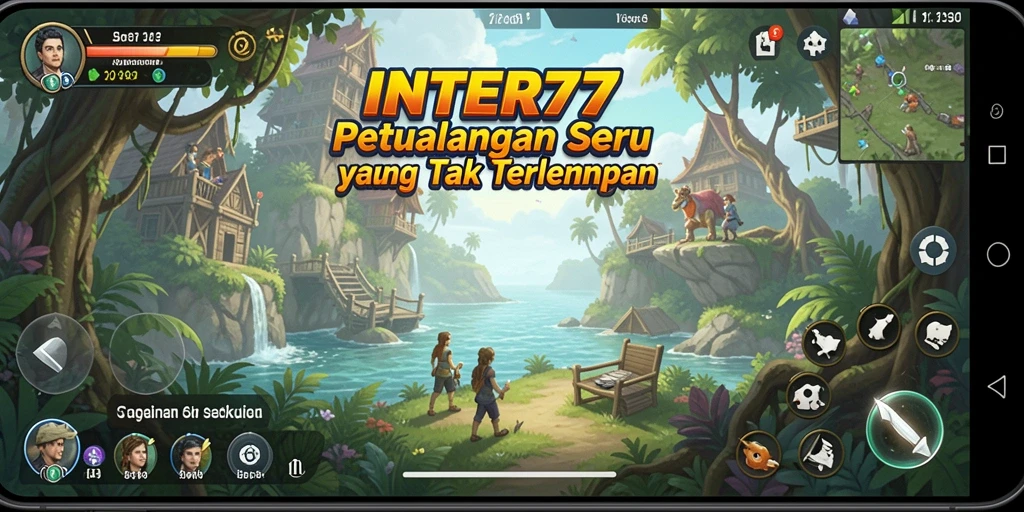 Tampilan gameplay seru dari INTER77 yang penuh tantangan.