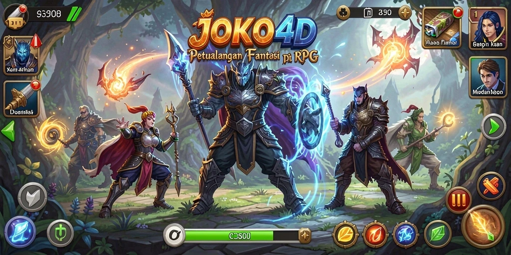 Tampilan gameplay JOKO4D yang memukau dan mendebarkan.