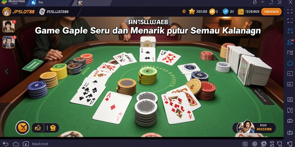 Tampilan gameplay seru dalam JPSLOT88 dengan teman-teman.