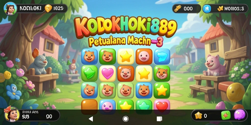 Tangkapan layar gameplay KODOKHOKI889 yang penuh warna dan interaktif.