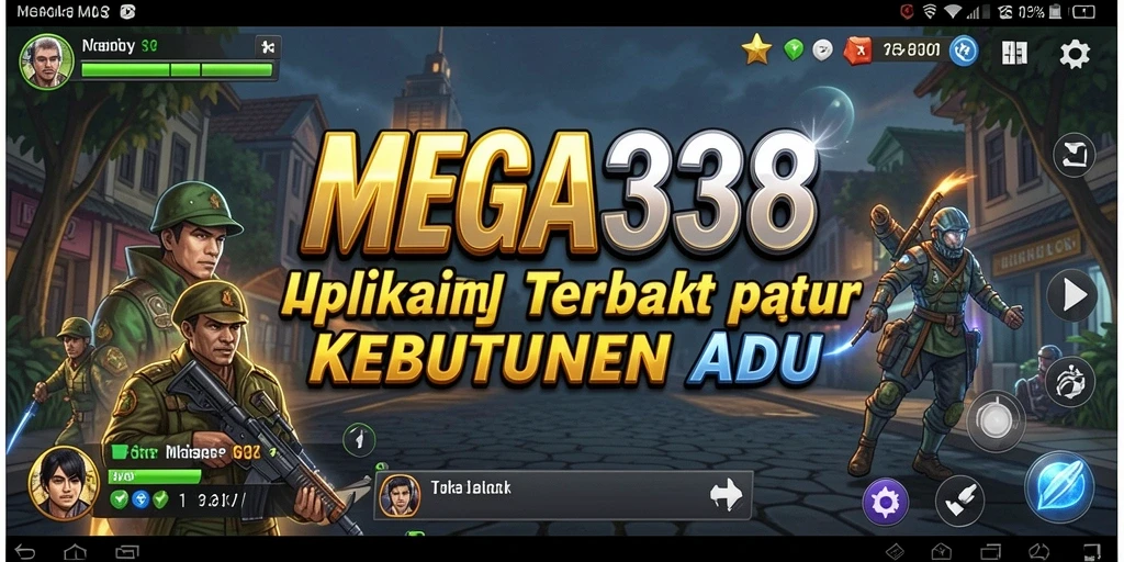 Tampilan utama MEGA338 dengan berbagai fitur Utility.