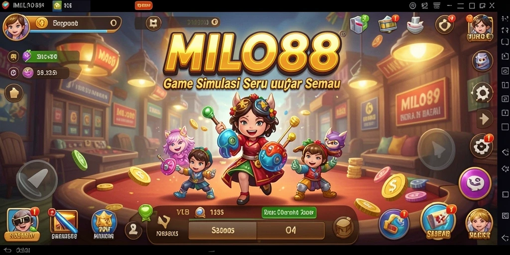 Tampilan menarik dari gameplay <strong>MILO88</strong> yang mendebarkan.