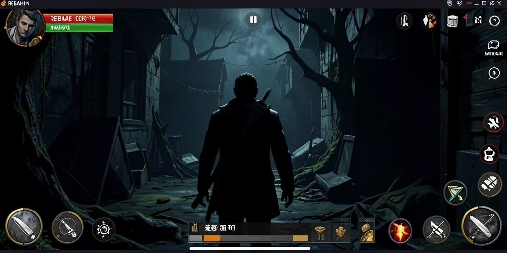 Screenshot menampilkan suasana gameplay Horror yang mencekam.