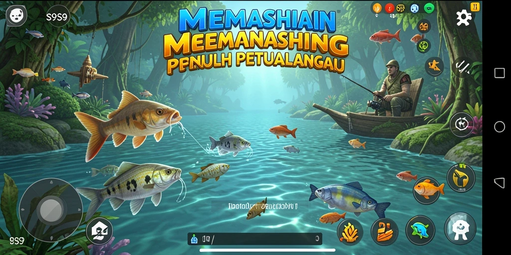 Tangkapan ikan besar dalam gameplay S9S9 yang menakjubkan.