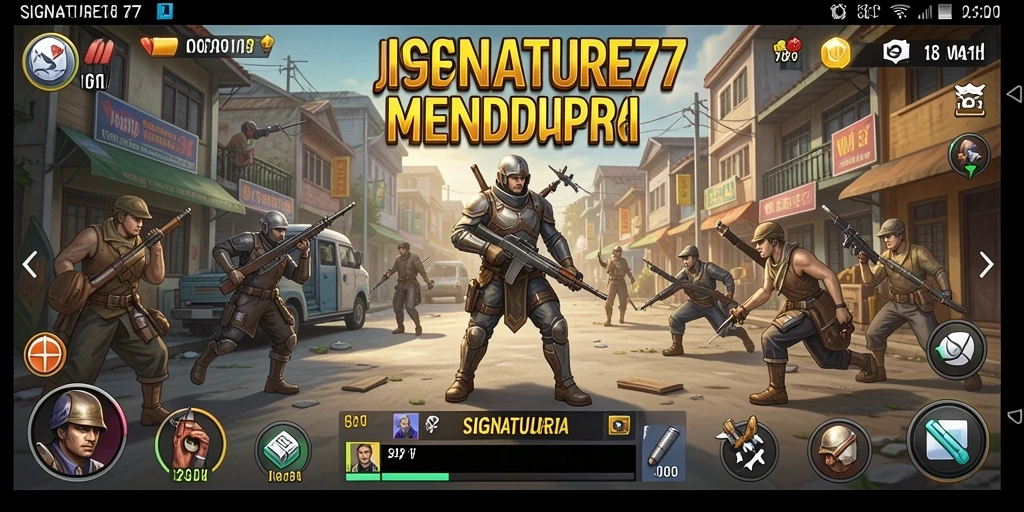 Tampilan gameplay SIGNATURE77 yang menakjubkan dan menarik.