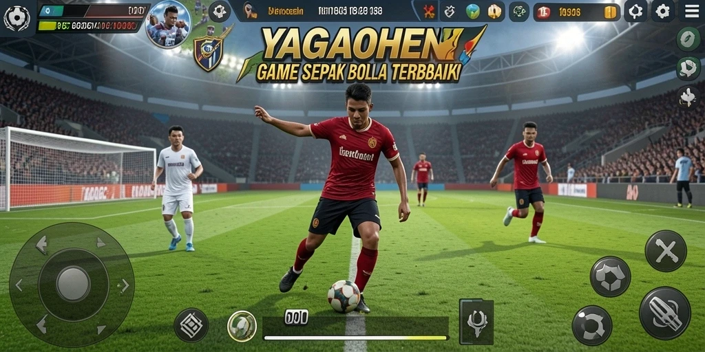 Tampilan gameplay YAGAOHEN yang menegangkan dan kompetitif di lapangan.